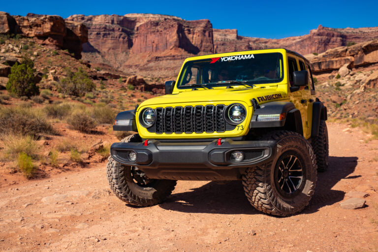 Jeep Rubicon in Canyonlands National Park