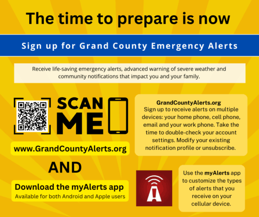 Stay informed, stay safe 3 Grand County